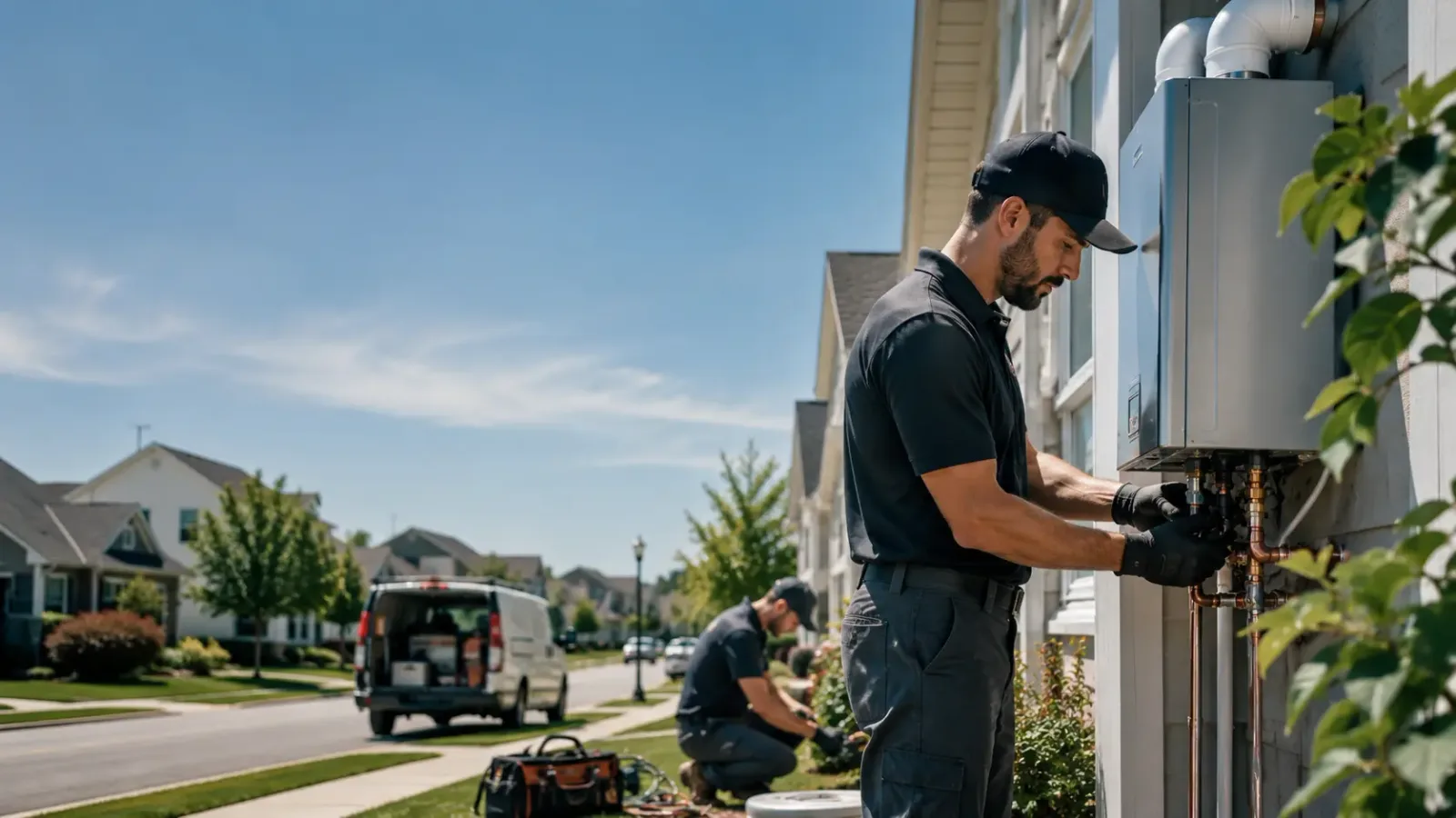 Tankless Water Heater Installation in Given, WV